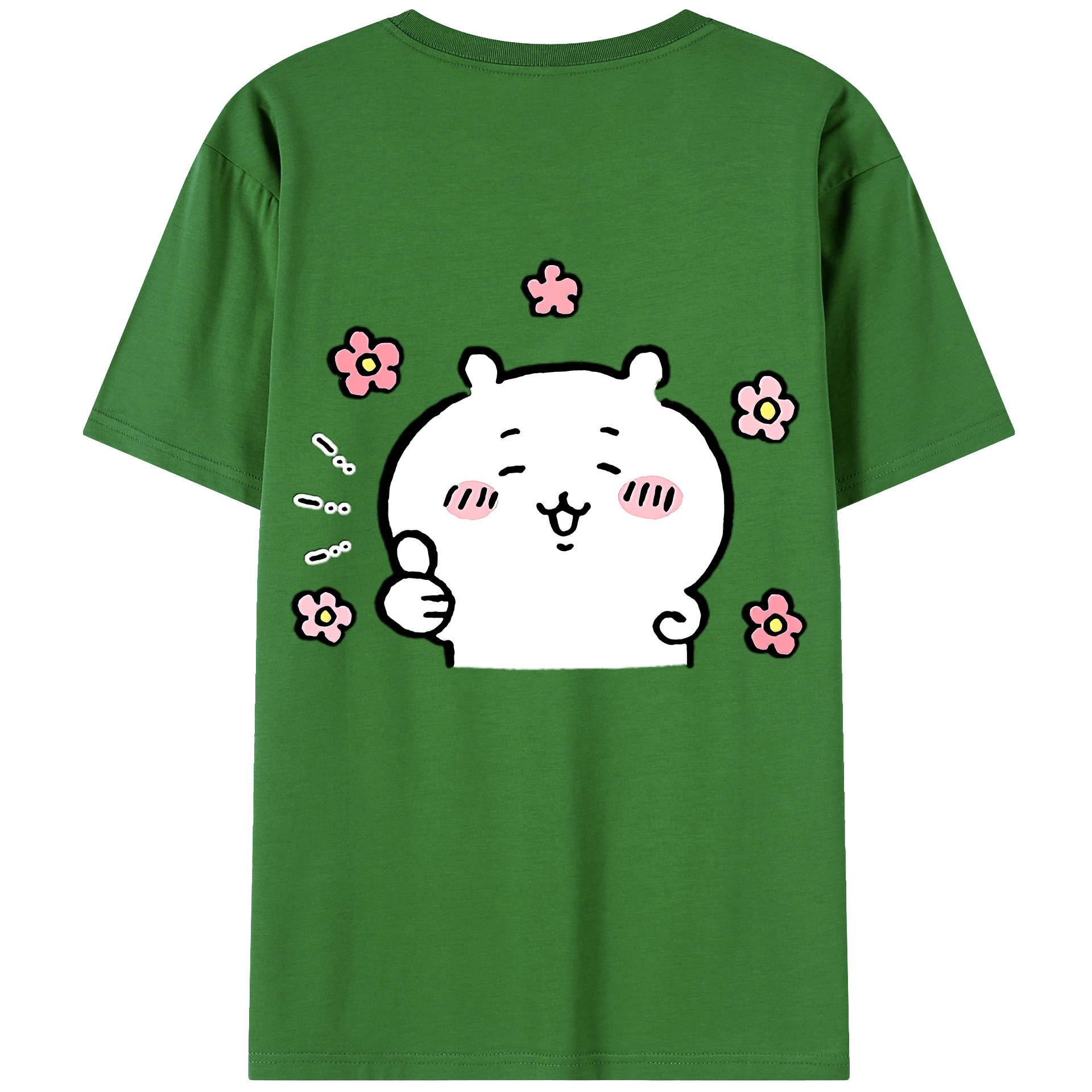 （画像用） ちいかわ ちいかわ Chii-kawa chiikawa レディース半袖Tシャツ(バックプリント)